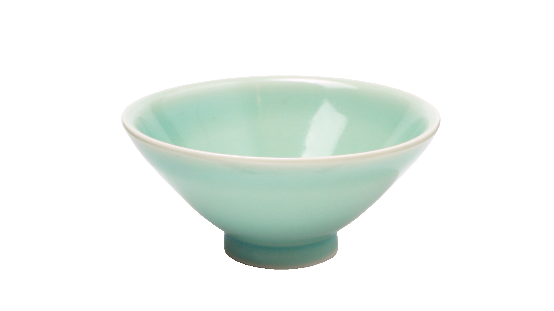 Copper Celadon Tea Bowl