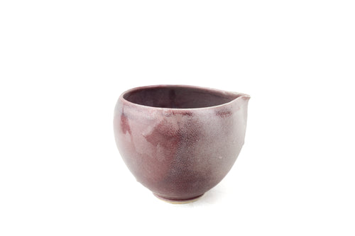 grape purple matcha bowl