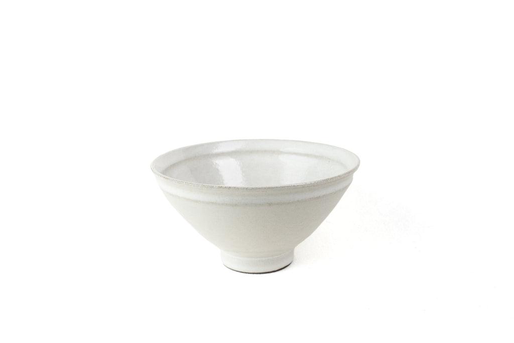 White Shukou (束口) Bowl