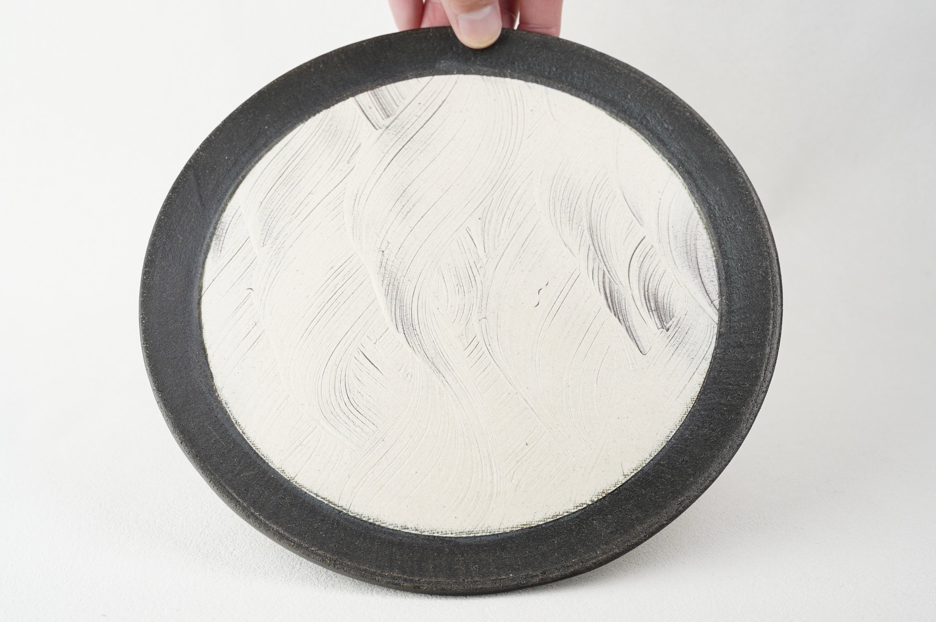 White-Textured Plate