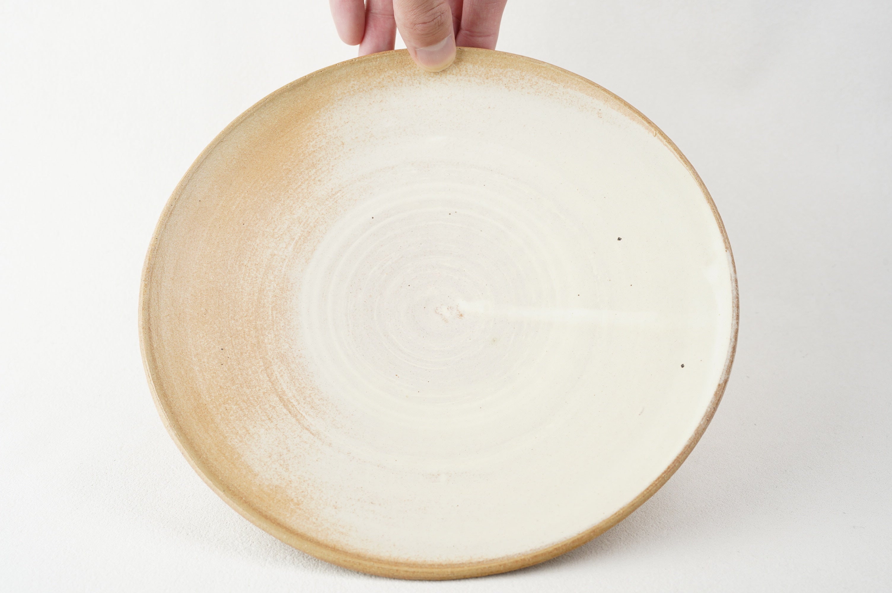 Speckled Brown Plate