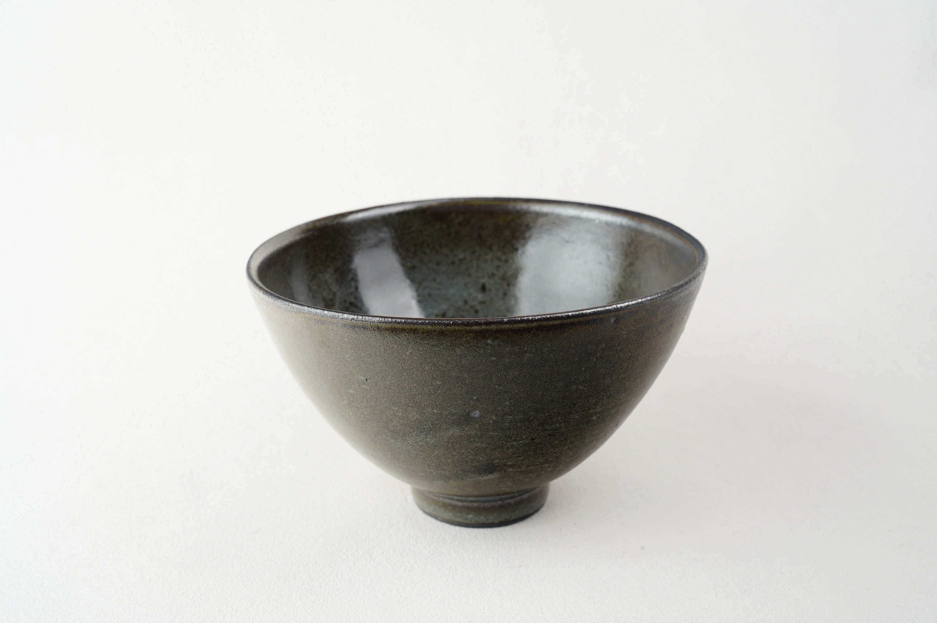 Celadon Black Clay Chawan