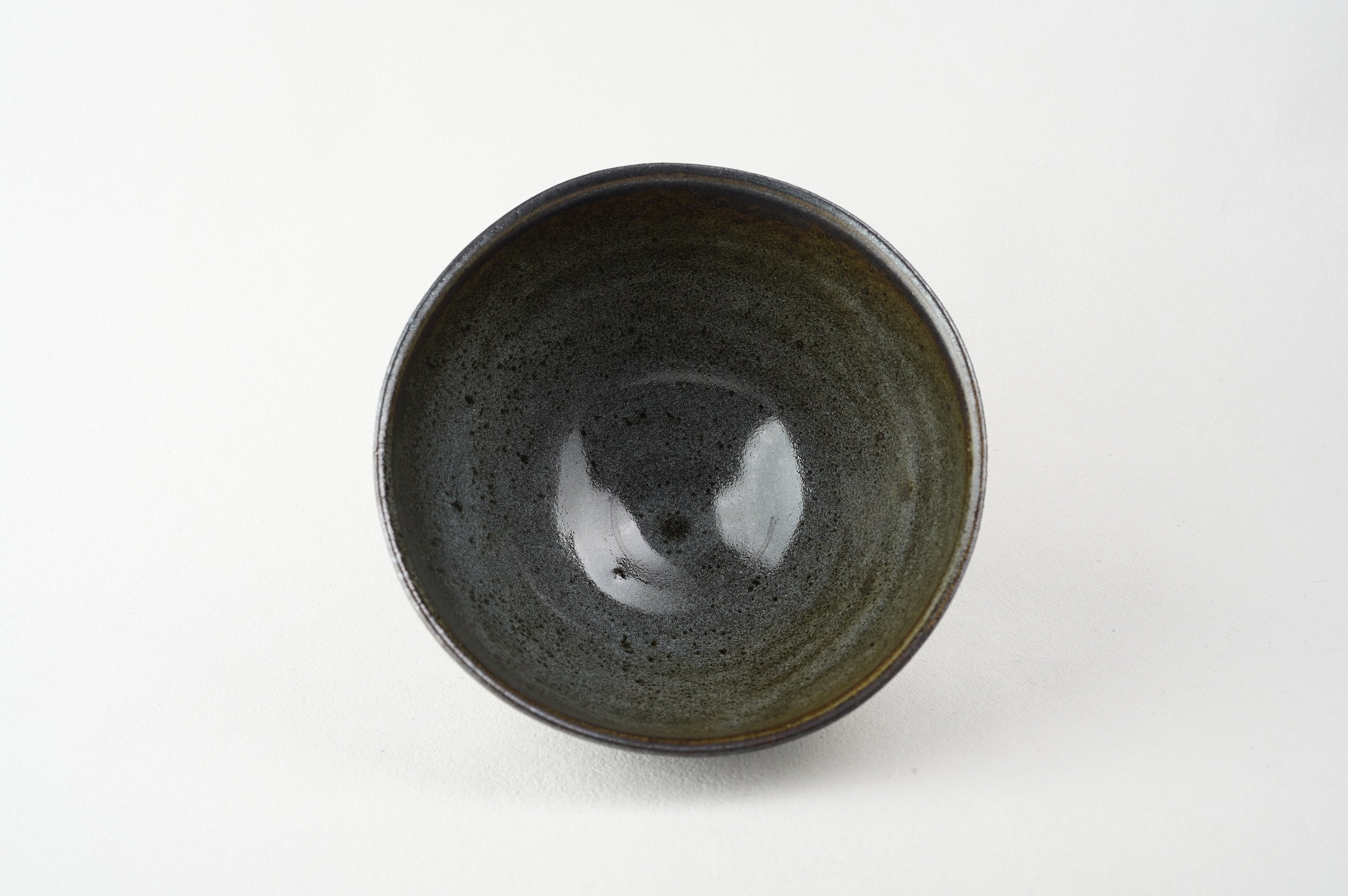 Celadon Black Clay Chawan