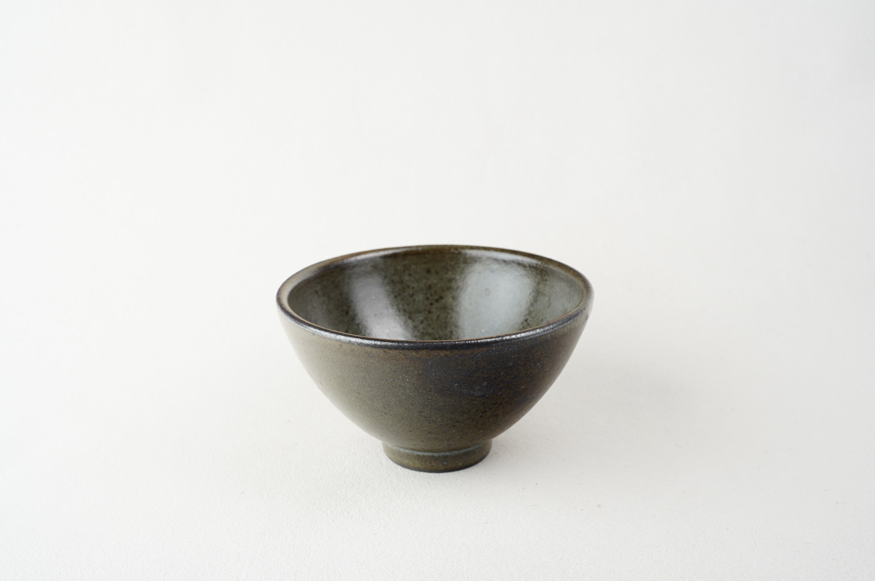 Celadon Black Clay Chawan