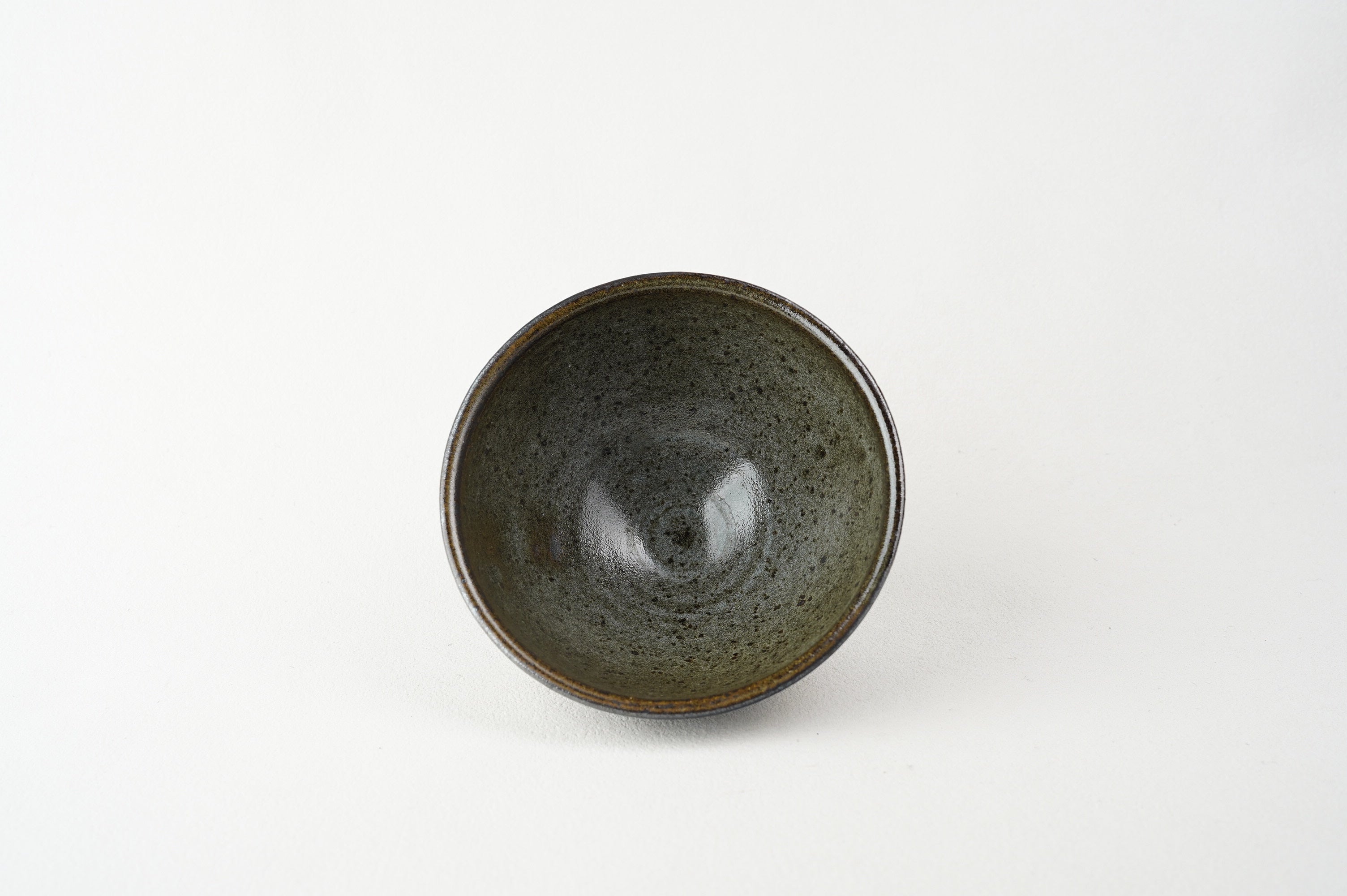 Celadon Black Clay Chawan