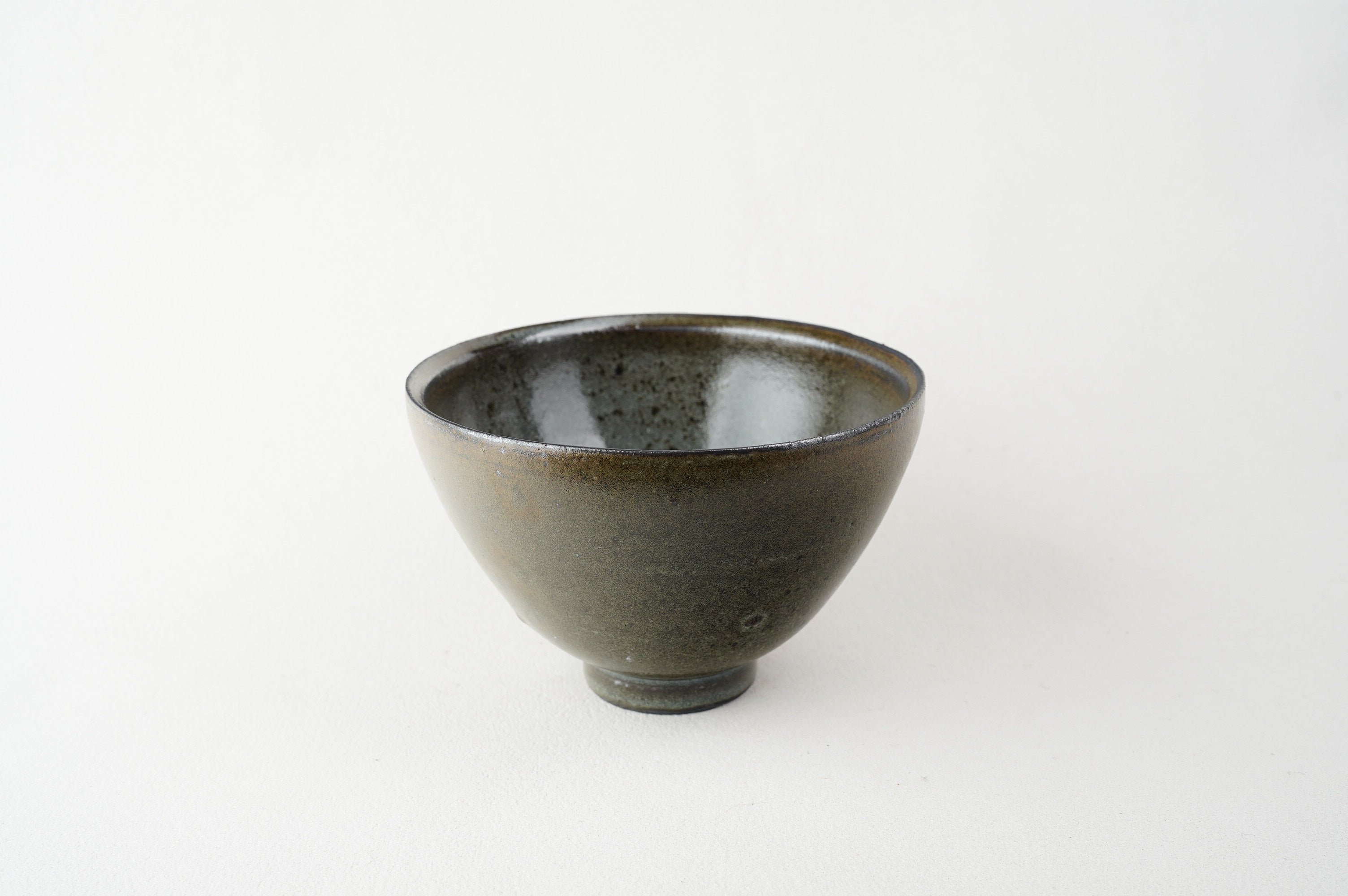 Celadon Black Clay Chawan