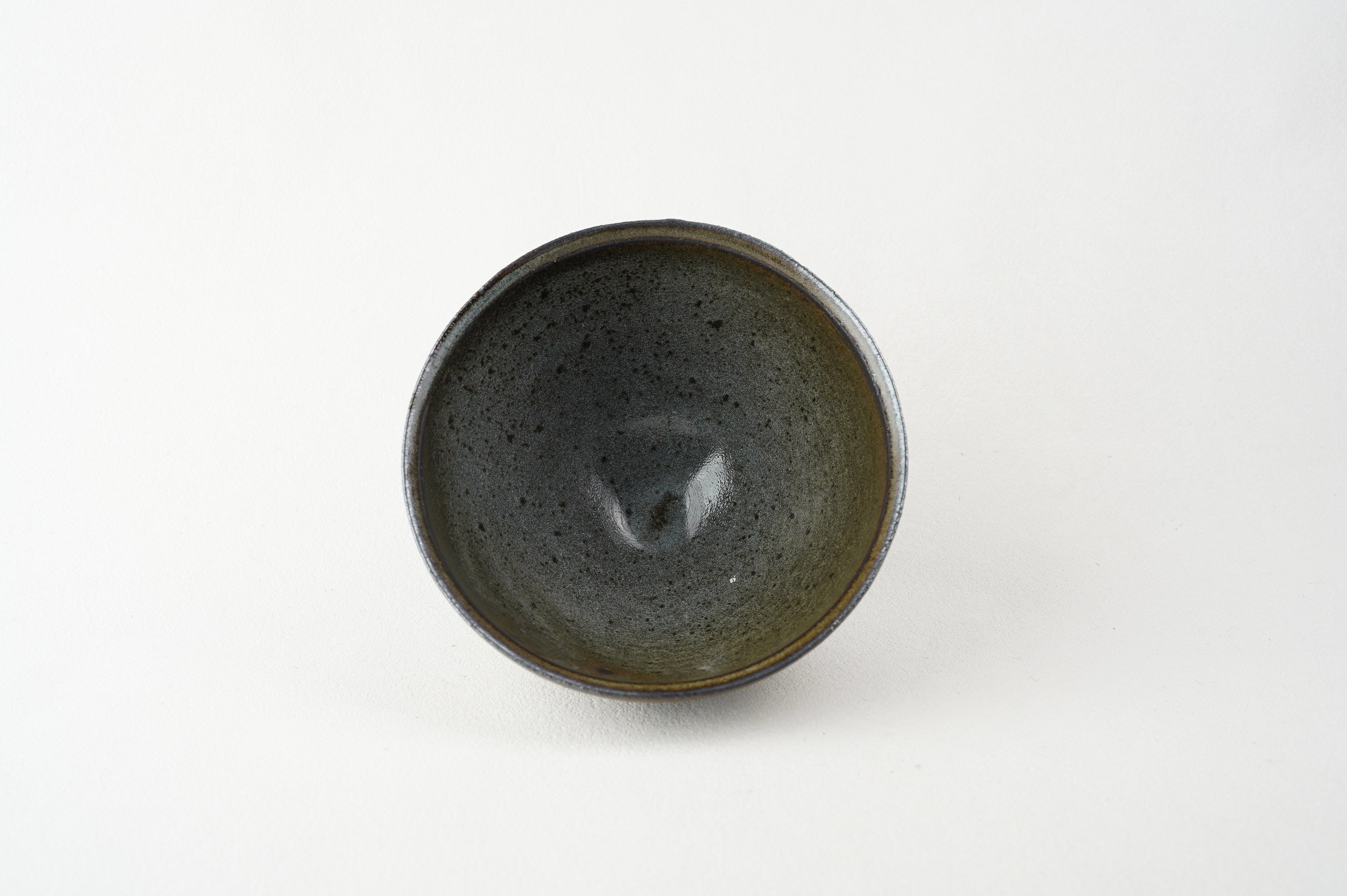 Celadon Black Clay Chawan