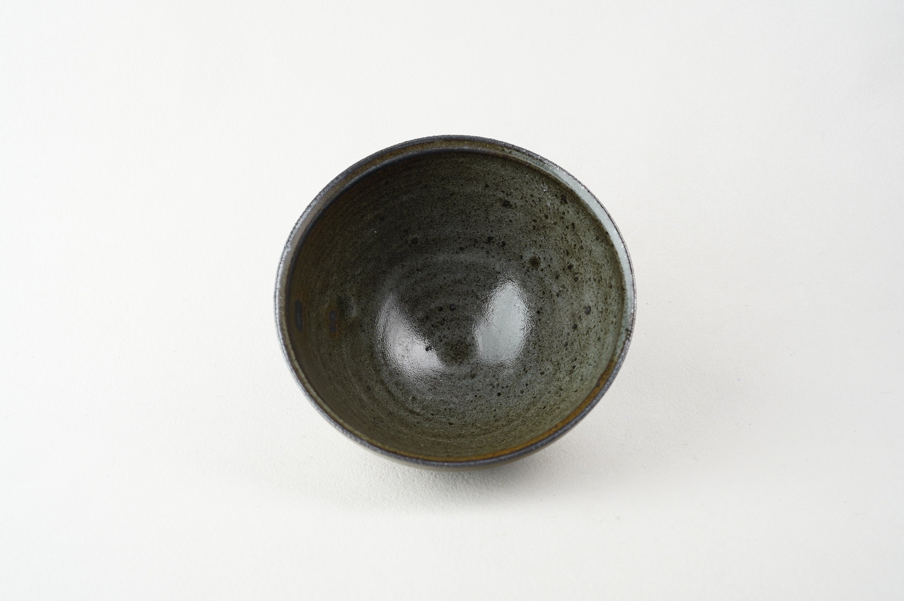 Celadon Black Clay Chawan