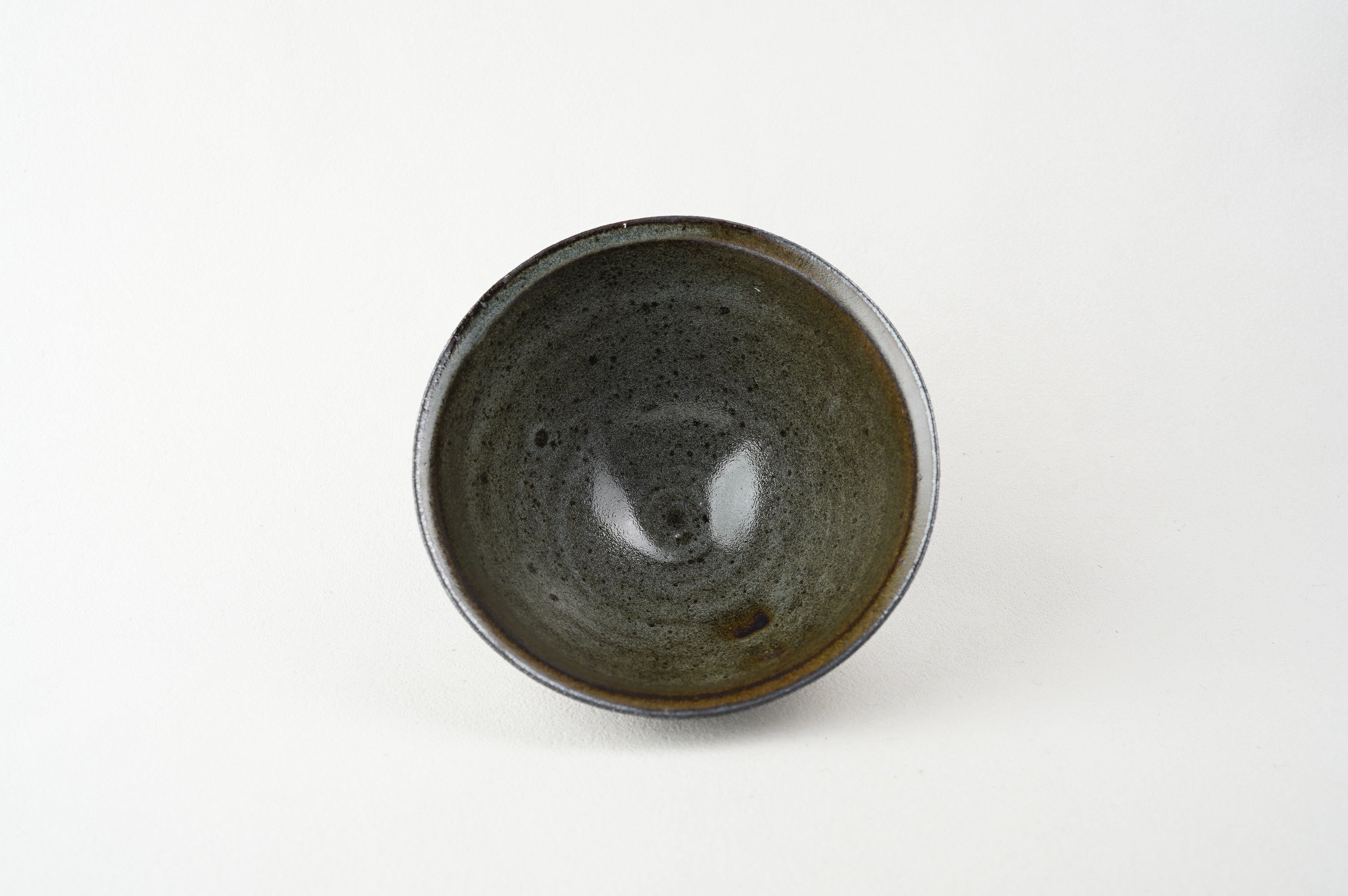 Celadon Black Clay Chawan