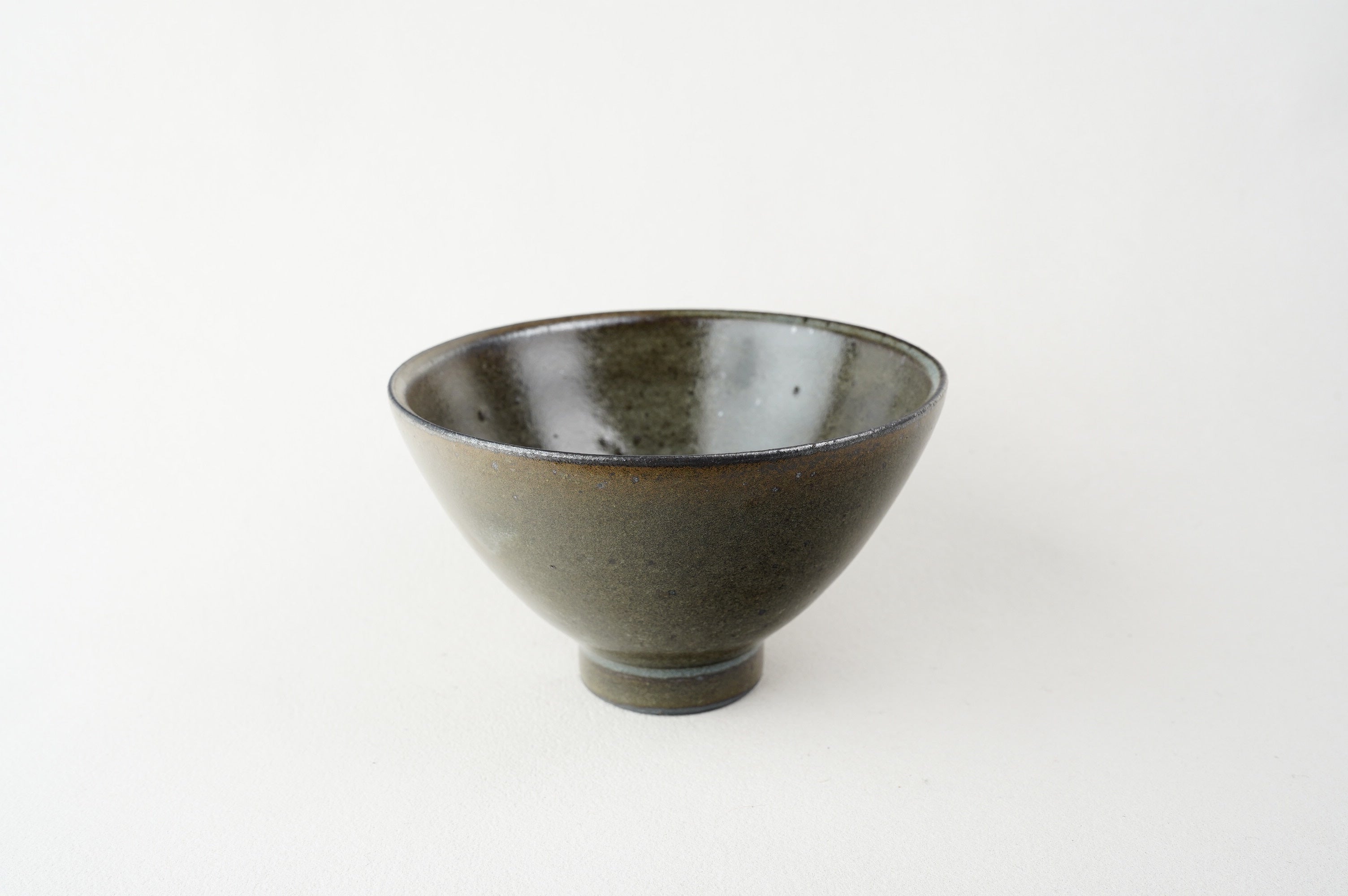 Celadon Black Clay Chawan