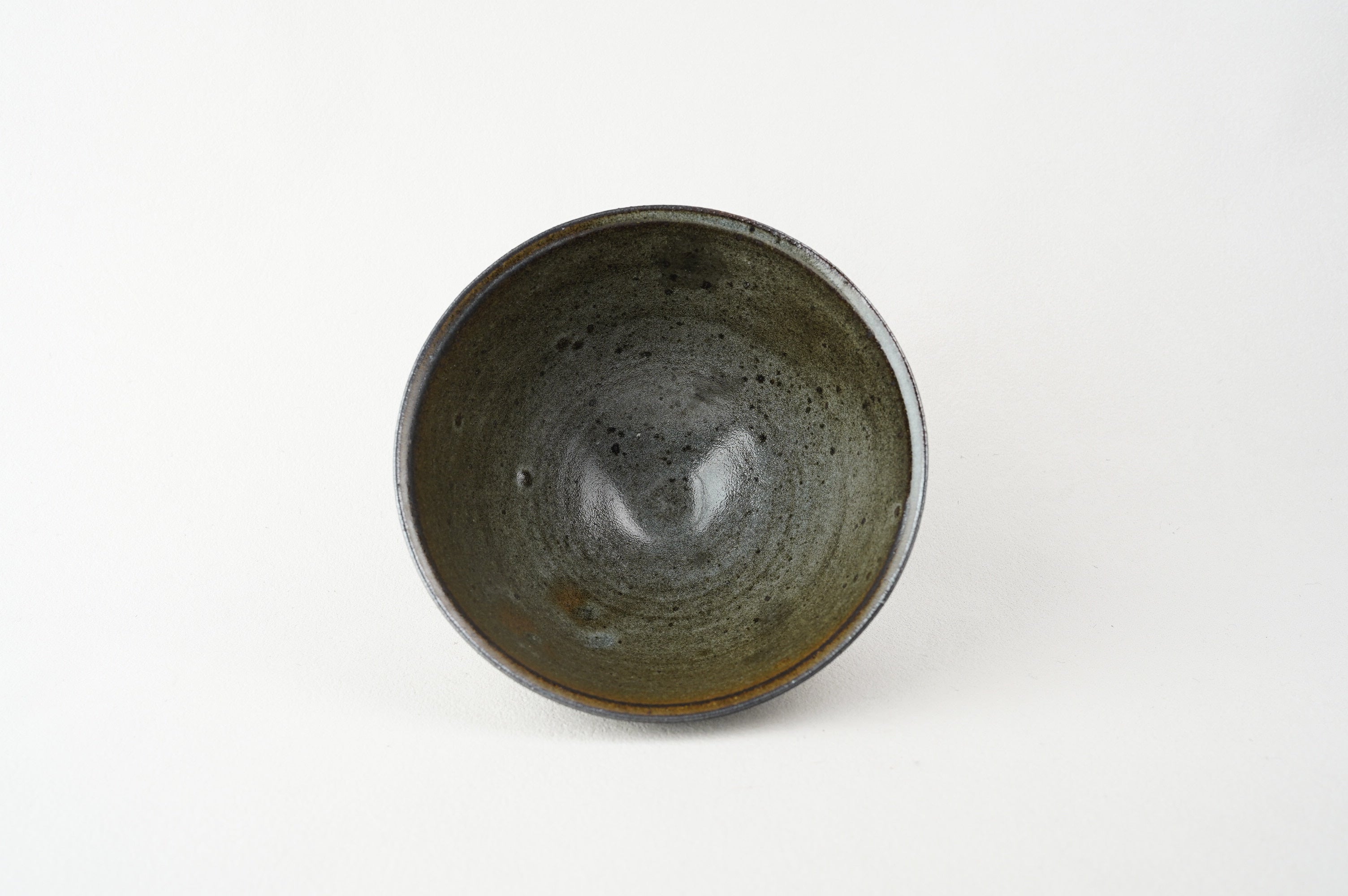 Celadon Black Clay Chawan