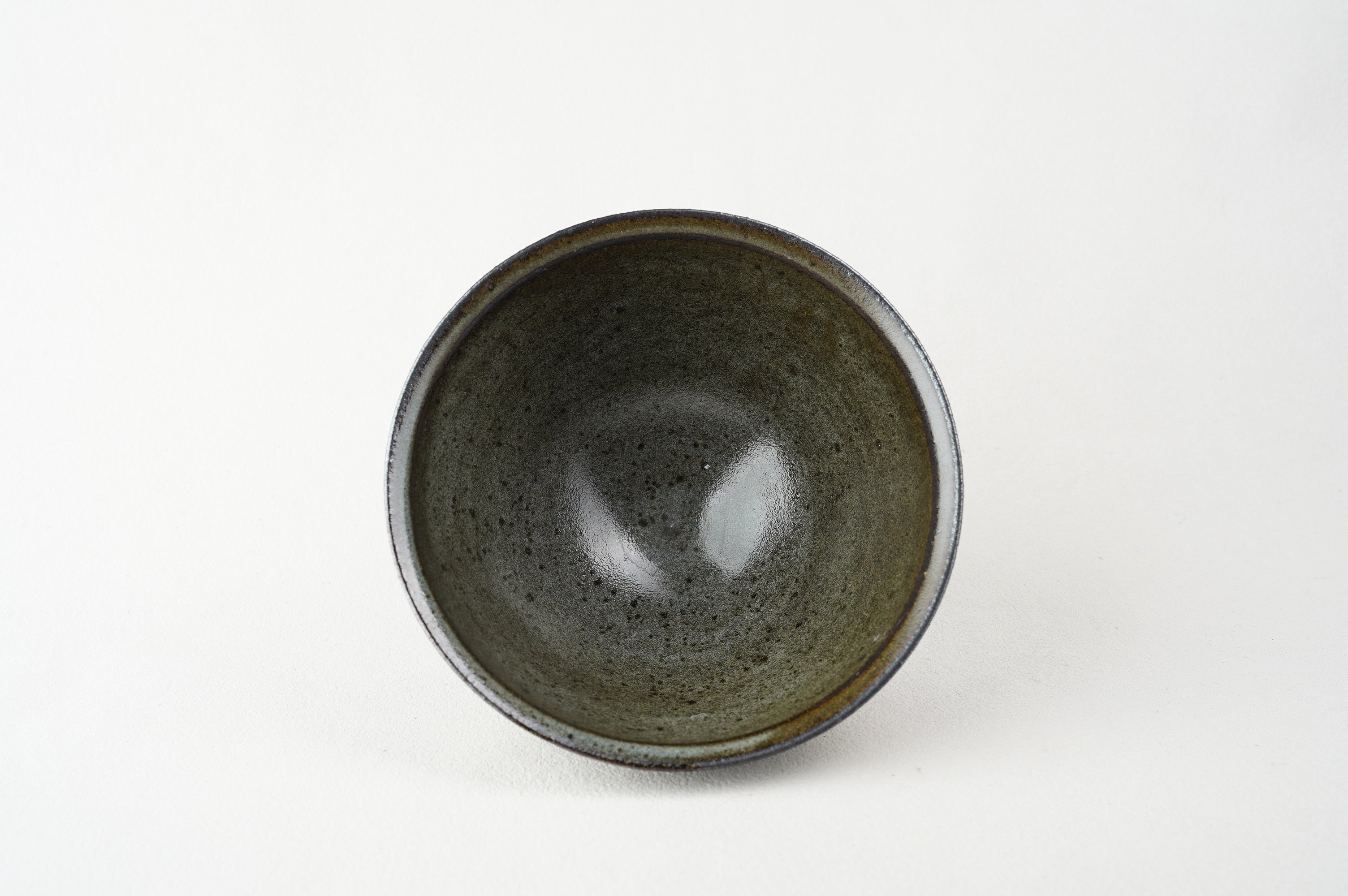 Celadon Black Clay Chawan
