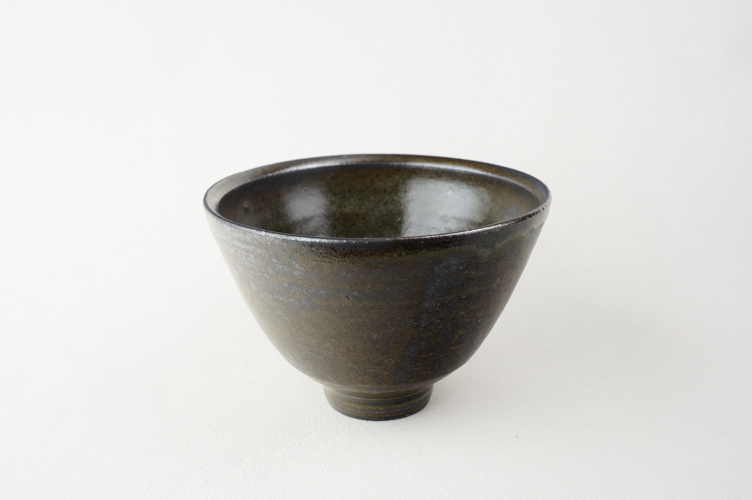 Celadon Black Clay Chawan
