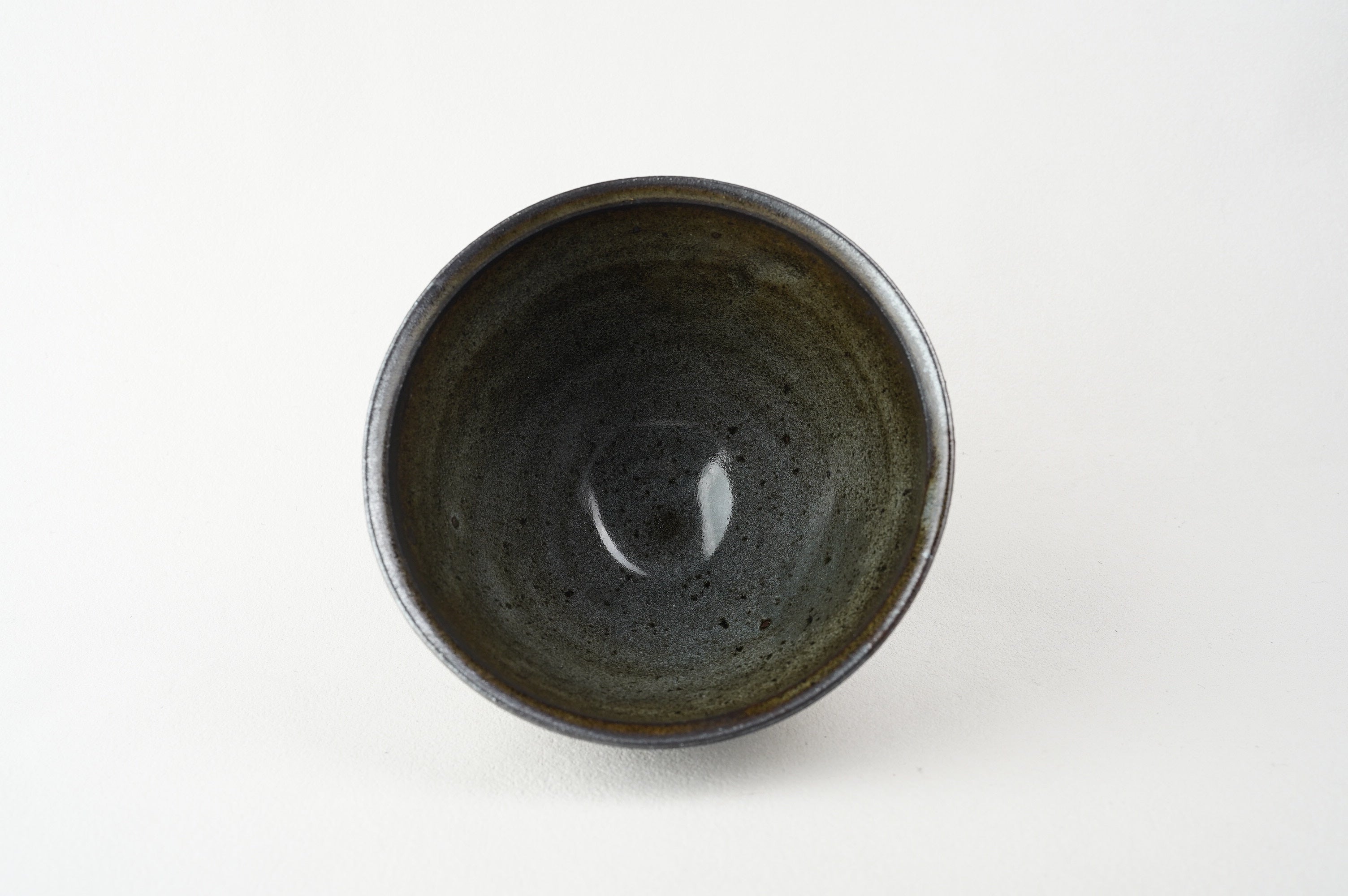Celadon Black Clay Chawan