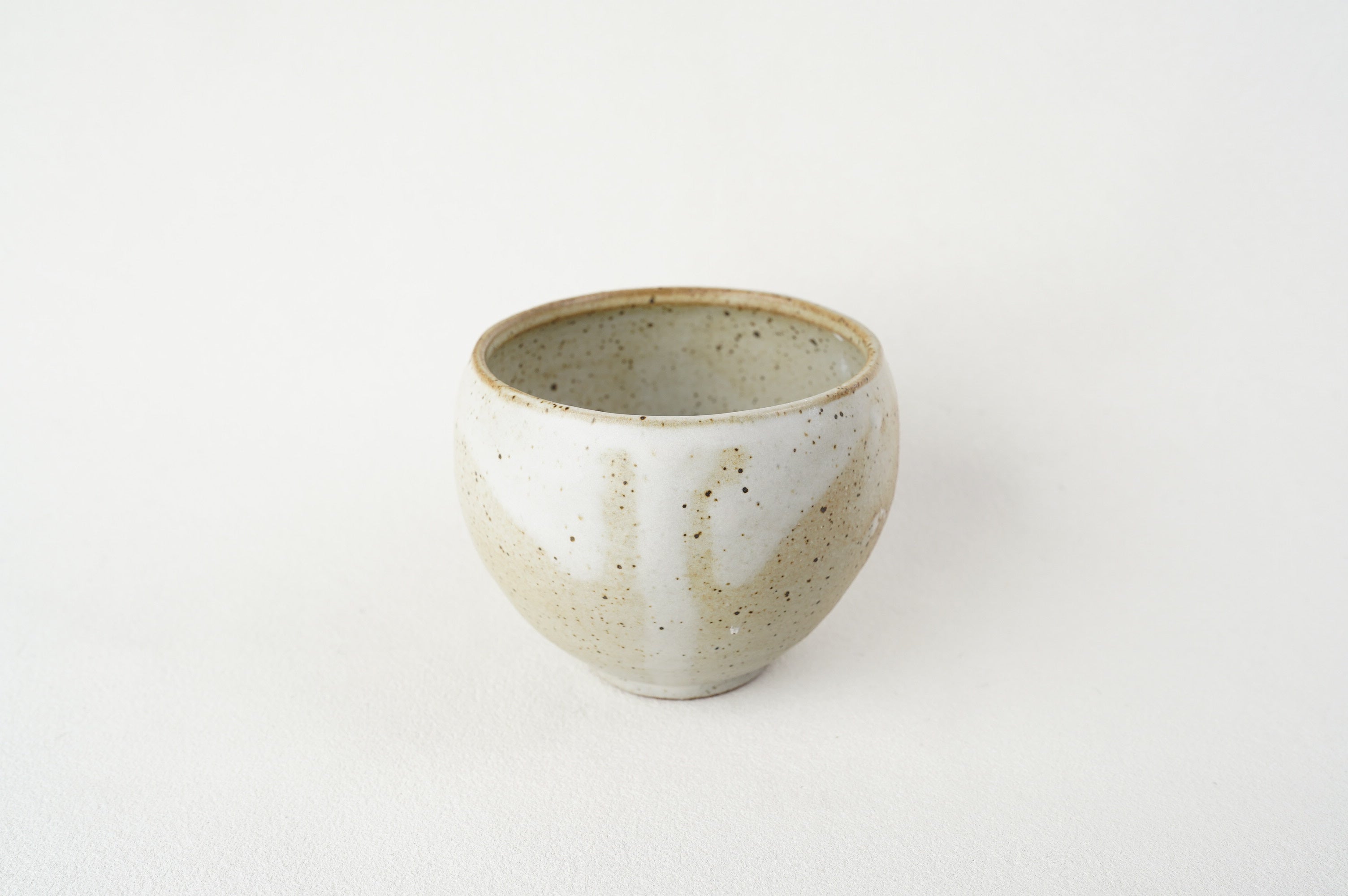 White Eggshell Teacup
