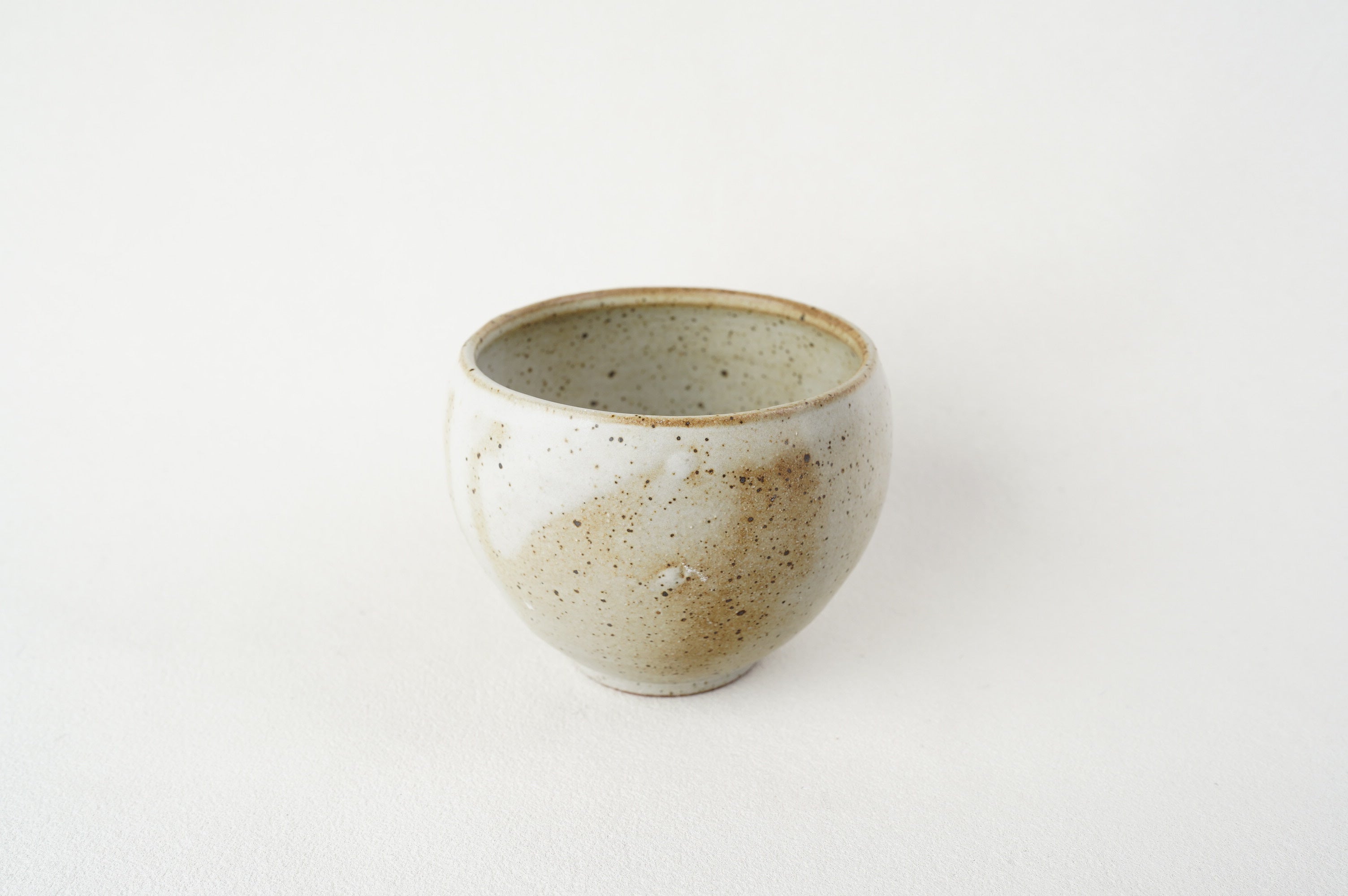 White Eggshell Teacup